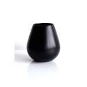 Ease Vase schwarz  9cm H: 18cm