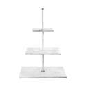 Slate & Marble Marmoretagere 3-stufig H: 49cm weiss