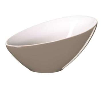 Vongole Schale beton L: 32.5cm