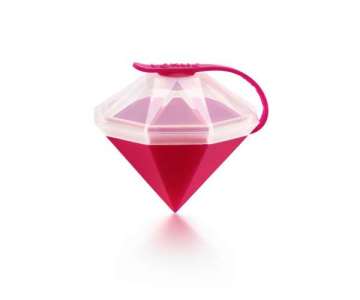 Eiskristall Diamant fuchsia