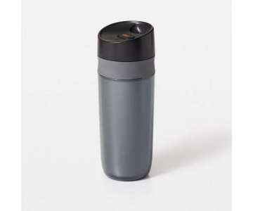 Travel Mug doppelwandig, graphite, 0.45 lt (neu)