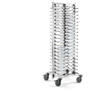 Teller-Stapelsystem fahrbar GASTRO 80