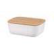 Box-It Butterkasten mit Deckel, 15.2x11.5x6.5 cm, weiss