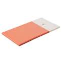 Color Lab Tablett rechteckig, 24.5x13x0.8 cm, orange