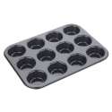 Backform tief 12er Muffin, 25x26.5x3 cm, Antihaft