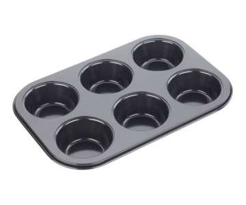 Backform 6er Muffin, 26.5x18x3 cm, Antihaft