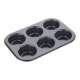 Backform 6er Muffin, 26.5x18x3 cm, Antihaft