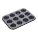 Backform 12er mini Muffin, 25x19x2 cm, Antihaft