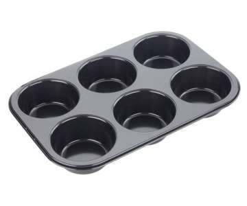 Backform 6er jumbo Muffin, 32x22x4cm, Antihaft