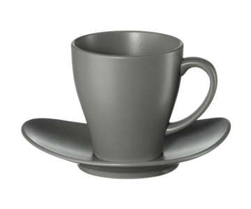 Cuba Gris Tasse mit Unterer 0.2 lt.