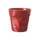 Espresso Knitterbecher 8 cl, Amarante-rot