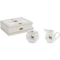 Deer 2er Set Milchknnchen 250 ml & Zuckerdose 250 ml