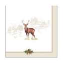 Deer Servietten 20 Stk. 33x33 cm