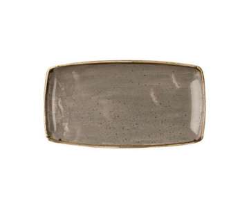 Stonecast Grau Platte rechteckig 29.5x15cm