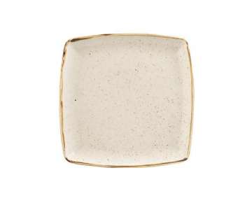 Stonecast Weiss Platte quadratisch 26.8x26.8cm