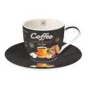 It's coffee time Cappuccino-Obere u. Untere, 250 ml, gelb