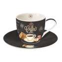 It's coffee time Cappuccino-Obere u. Untere, 250 ml, weiss