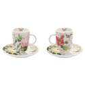 Botanique Flowers Espressotassen 2er Set 50 ml in GB