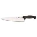 Atlantic Chef Kochmesser mit Wellenschliff 25cm schwarz