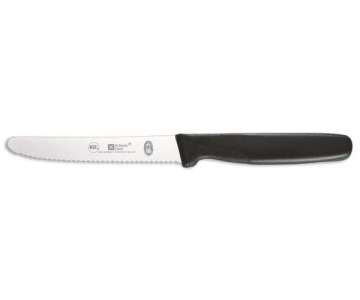 Atlantic Chef Universalmesser rundes Ende 11cm schwarz