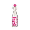 Dot Dot Glasflasche fuchsia, 1 lt