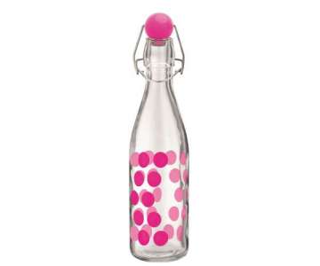 Dot Dot Glasflasche fuchsia, 1 lt