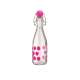 Dot Dot Glasflasche fuchsia, 0,25 lt