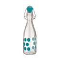 Dot Dot Glasflasche aqua blau, 0,25 lt