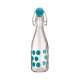 Dot Dot Glasflasche aqua blau, 0,25 lt