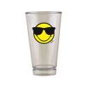 Smiley Glas, Emoticon Cool/Sonnenbrille 30 cl