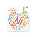 Oblatenbgen Joyeux anniversaire, 2 Stk. 14,5cm