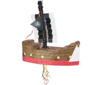 Pinata Piratenschiff 47x21x42 cm