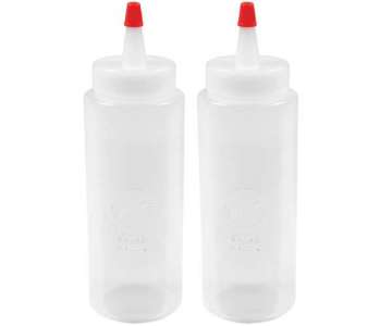 Mini Kunststoffflasche, 2er Set, 177 ml