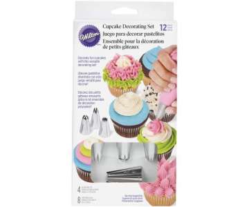 Dekorierset Cupcake 12 tlg.