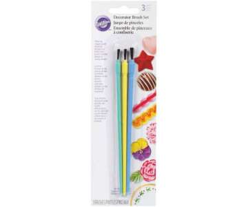 Candy Melts Dekorierpinsel-Set, 3-tlg