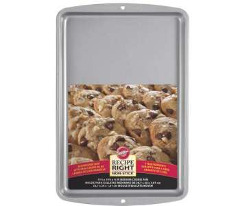 Recipe Right Cookie Backblech mittel, 39x26 cm, Antihaft