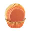 Cupcake Backfrmchen (Folie), Ombre orange 36 Stk.