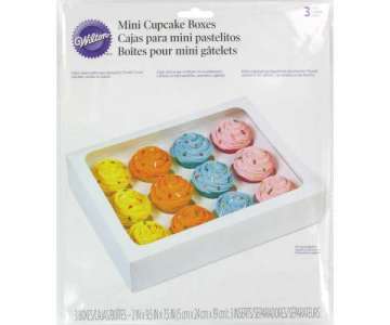 Cupcake Box mini weiss, 24x19x5cm