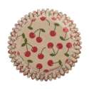 Cupcake Backfrmchen Kirsche, braun/naturbelassen, 75 Stk.