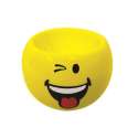 Smiley Eierbecher Emoticon zwinkern,  6cm