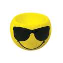 Smiley Eierbecher Emoticon Cool/Sonnenbri.,  6cm