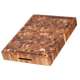 Teak Hackblock/Servierbrett, 51x35.5x6.4 cm