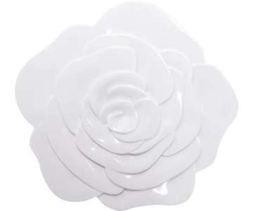 Topfuntersetzer Rose weiss 15.5 cm