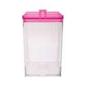 MeeMe Vorratsdose gross transparent/fuchsia 2,4 lt.