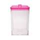 MeeMe Vorratsdose gross transparent/fuchsia 2,4 lt.