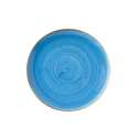 Stonecast Blau Teller coupe flach 21.7cm