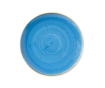 Stonecast Blau Teller coupe flach 21.7cm