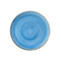 Stonecast Blau Teller coupe flach 26cm