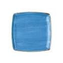 Stonecast Blau Platte quadratisch 26.8x26.8cm