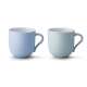 Emma Tasse 2 Stk., 350 ml, 10.5x7.5x13.5 cm, hellblau